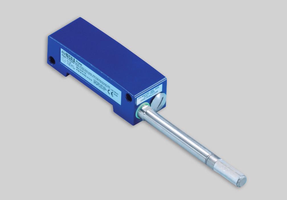 Interchangeable Probes for HMT360 Intrinsically Safe Humidity and Temperature Transmitter HMT361 for Wall Mounting ø12 (o.47) 62 (2.44) 41 (1.61) 127 (5) 86 (3.