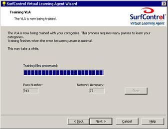 13 VIRTUAL LEARNING AGENT VLA Tutorial Procedure 13-1: VLA Tutorial (Continued) Step Action 31 The Training VLA screen