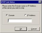 If any e-mail you receive is missioncritical, you should make sure the sender s domain is excluded from RBL lookups.