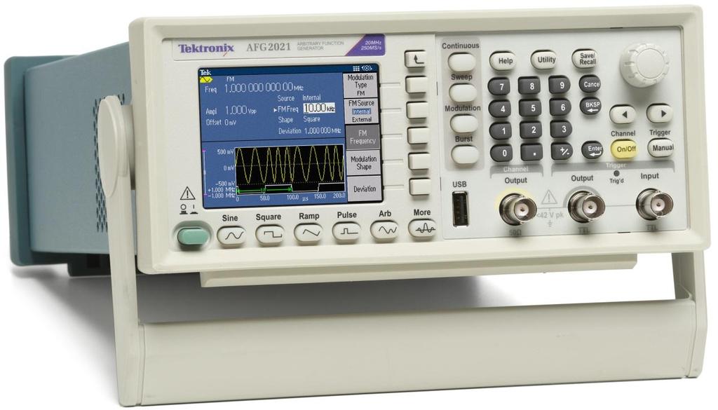 Introducing a Full Featured Bench Top Arbitrary Function Generator for the