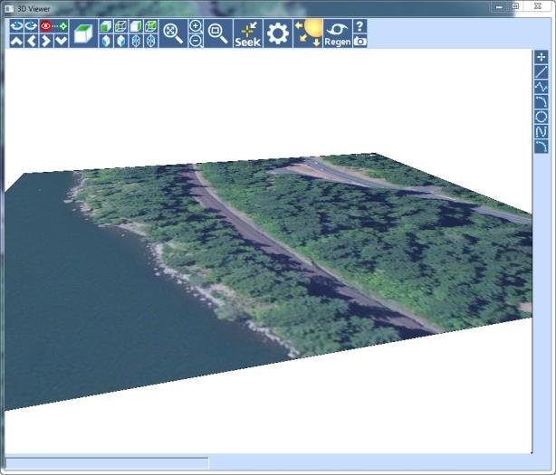 3D Terrain Data and Satellite Images Automatically drape satellite images