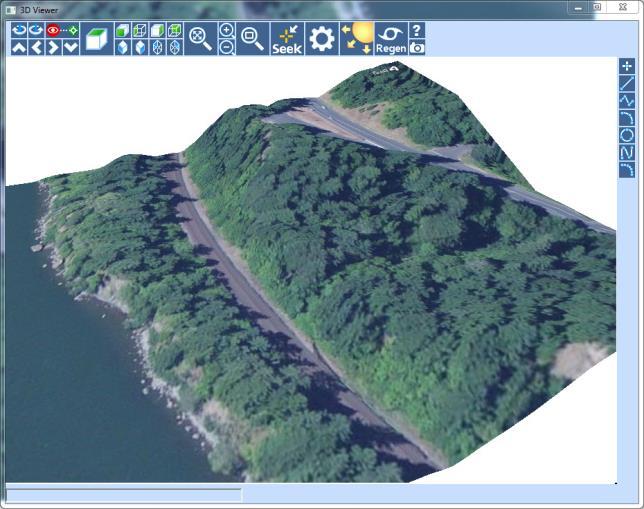 Generate a 3D Terrain with your Google/Bing Sat image: 1.