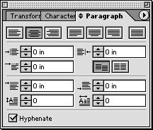 This creates a custom-size text block. The insertion point jumps to the left side of the text block. C. In your character palette choose the font Times New Roman and size 5. Type the words News Paper.