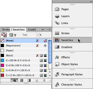 EXPAND AND COLLAPSE PANELS Click a panel s icon to expand it Click its icon
