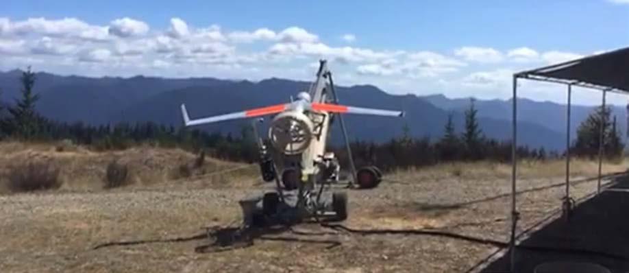 Paradise Fire Background This series of tests examined the ability of a small UAS (suas) to be employed from within a TFR in