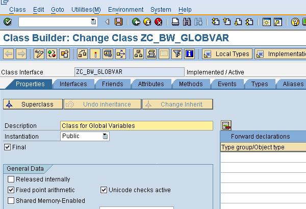 Class ZC_BW_GLOBVAR In the class