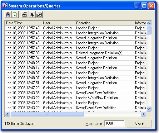 Chapter 11 - Reports System Operations/Queries System operations/queries reports provide detailed records of all system operations that have been performed, including password changes, access to