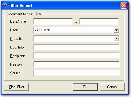Chapter 11 - Reports Filtering Reports Filtering allows you to quickly locate data within reports based on specific criteria.