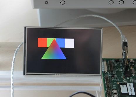 NOTE: The Jade-L starterkit is shipped with a WVGA (800x480) display.