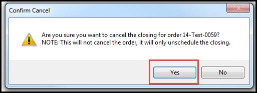 This DOES NOT cancel the order, this action will clear (F2)