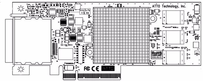 R380 Adapter board 7 ATTO Technology Inc.