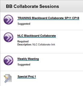 2 1 From within a Content Area 2. On the Tools page select the Blackboard Collaborate link.