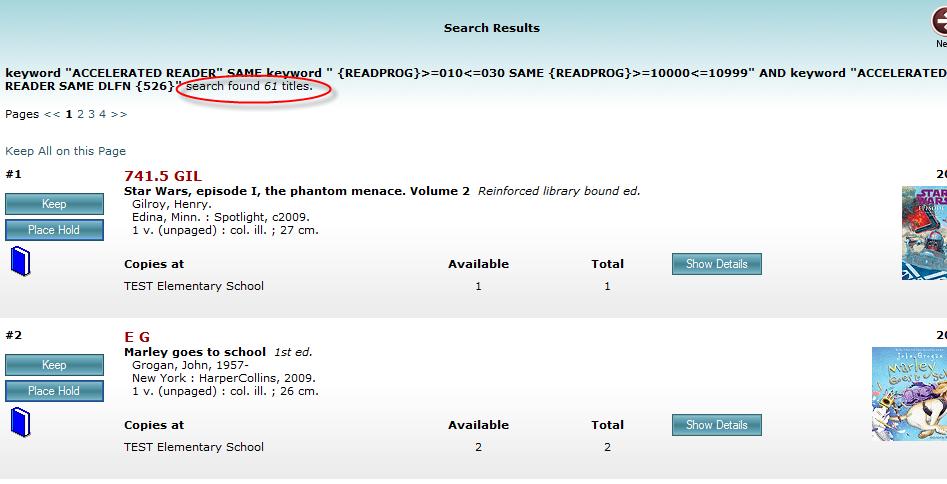 Search. 2. Select Lexile Score Search by highlighting the appropriate radio button.