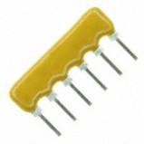 Resistor pack Multiple resistors in a package.