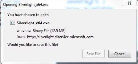 Downloading the Most Current Version of Microsoft Silverlight For Windows: 1. Go to (http://www.microsoft.com/silverlight/) 2. Click on the Download Now > button. 3.
