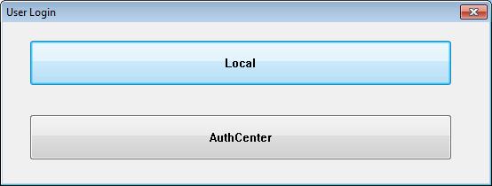 Type the Authentication Center s ID and password of an established account at the Authentication Center (see step 2 in 9.4.3 Setting Up the Authentication Center). C. Click OK.