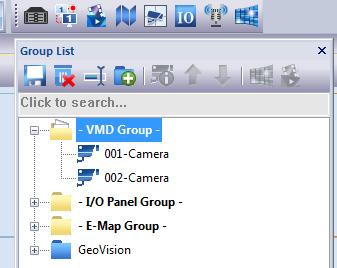 3.4 VMD Monitoring With the VMD (Video Motion Detection) function, the operator can be alerted with a pop-up display of live videos when any of the following events occur: Motion, Temperature Alarm,