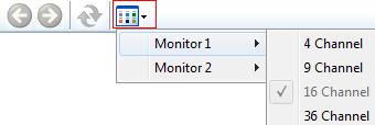 3 Live Video 3.4.4 Dual-Monitor Display You can set up two monitors to display the VMD windows for pop-up displays.