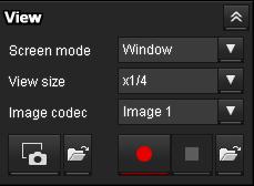 Click the to hide the detail setting menu or click it again to show the menu. Operating the Camera Live viewer using ActiveX viewer Main menu Information panel Check the date and time here.