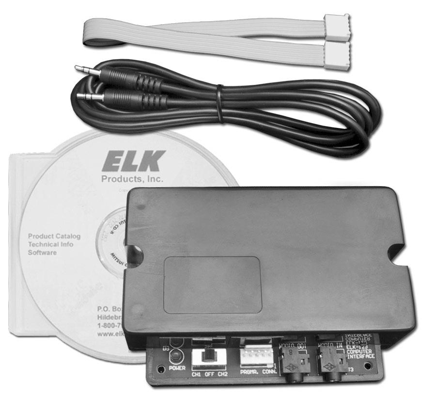 Computer Sound Card Interface ELK-129 The ELK-129 Computer Sound Card Interface allows a computer s speaker output to be used as one of the tools for programming the ELK Recordable Modules, such as