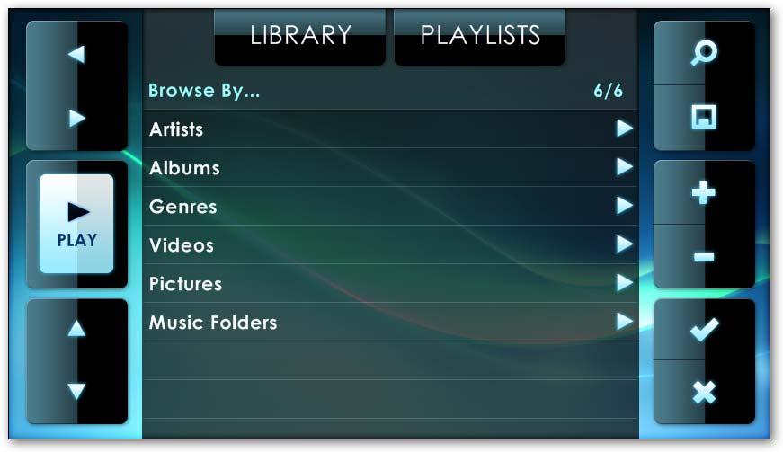 MEDIA PLAYLIST CORE FEATURES The media playlist is used to play media stored on the mobile computer.