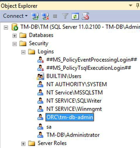 MSSQL Security Configuration Before Installation This gives a view into how the two Active Directory