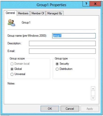 Group1 is located in an organizational unit (OU) named OU1. You need to ensure that you can modify the Security settings of Group1 by using Active Directory Users and Computers.