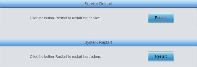 Wait for a while and the gateway will finish the upgrade automatically. Note that clicking Reset can only delete the selected update file but not cancel the operation of Update. 3.6.