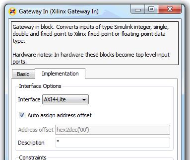 Control of the DDS Compiler frequency is accomplished by injecting the correct value on the signals attached to the output port of Gateway In s called phase_valid and phase_data.