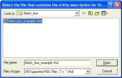 v files, the Configuration Wizard opens a new window that lists the possible files that can be imported.