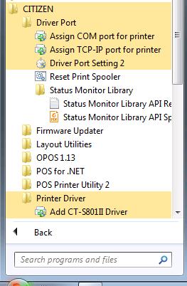 4.11 Status Monitor Library Status monitoring function offers the own method to get the status from the printer.