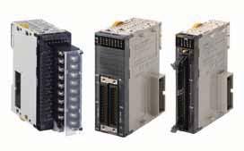 CJ-Series Digital I/O Units Up to 64 I/O Points per Unit Input, Output or Mixed to achieve fast, reliable sequence control.