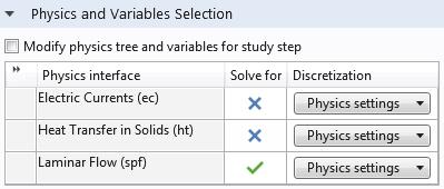 1 In the model tree, right-click Study 1 and select Study Steps>Stationary>Stationary to add a second stationary study step to the Model Builder.