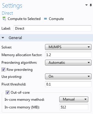 If your computer s memory is below 2 GB you may at this point get an error message Out of Memory During LU Factorization.