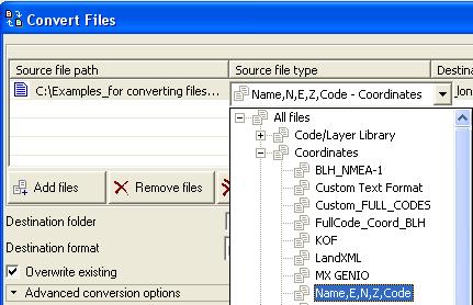Converting Files Between Formats To automatically overwrite the previously created file check the checkbox: The user can add unlimited number of files to the Convert Files dialog box, if these files
