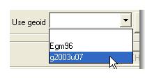Select Meters for the converted and Us Feet for the created file in the Convert metric unit fields: 11.