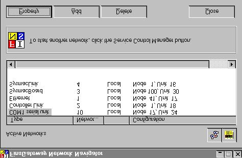 Serial Communication 23 Start the FinsGateway Service Control Manager. The Services dialog appears: Start CPU_UNIT and SerialUnit services.