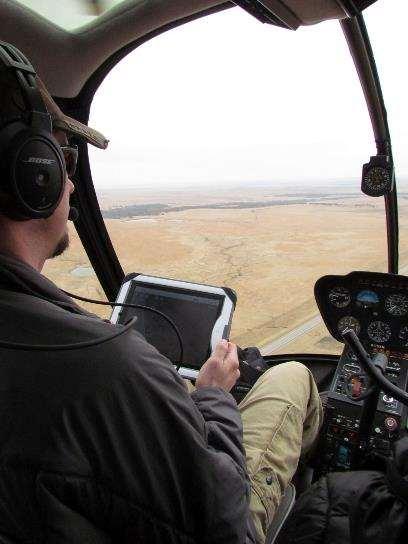 Publications Increasing the Efficiency of Aerial Surveys By Using Tablets for Project Siting, March 2015
