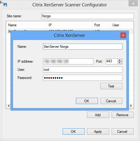 NOTE To configure the Citrix XenServer connector for a scenario where the Pool Master is changed regularly; add all XenServer hosts, use the same Name for all hosts, and select the Use this name as