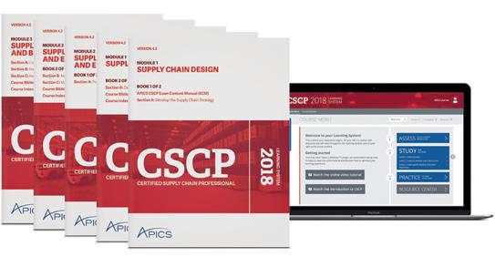 ACHIEVE SUPPLY CHAIN EXCELLENCE The APICS CSCP Learning System is the most effective CSCP exam preparation and professional development program that provides an end-to-end view of the global supply
