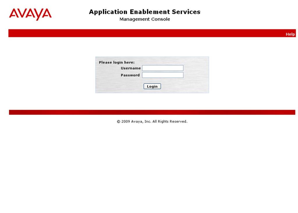 5.1. Verify Avaya Aura Application Enablement Services License Access the AES OAM web based interface by using the URL https://ip-address in an Internet browser window, where