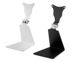 8020-320B Table stand L-shape for 8020, black (K&M 23274-000-55) 8020-320W Table stand L-shape for 8020, white (K&M 23274-000-57) L-shape stand and 6010 (5040 in the background).