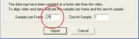 Confirm your import settings by clicking the Import button located at the bottom of the dialog.