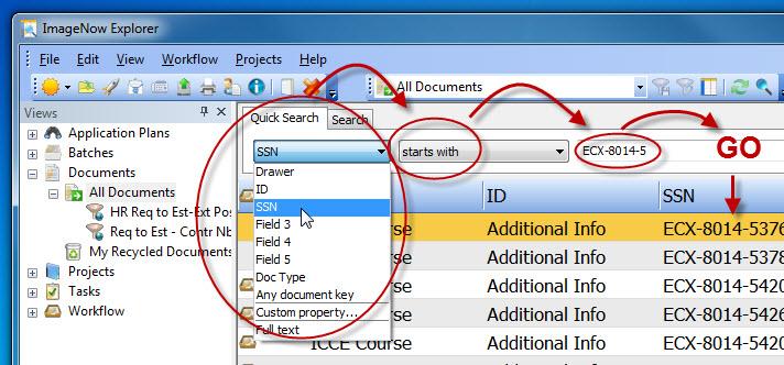 For example, you can search for a person s documents if you have the ID number, or for a particular course documents. 1 2 3.