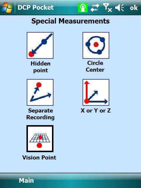 Coordinate measurement Vision Mode