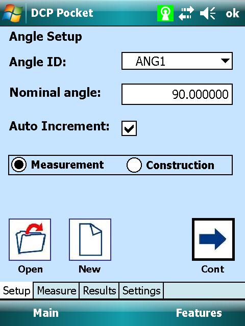 angle feature points Result Angle Result To