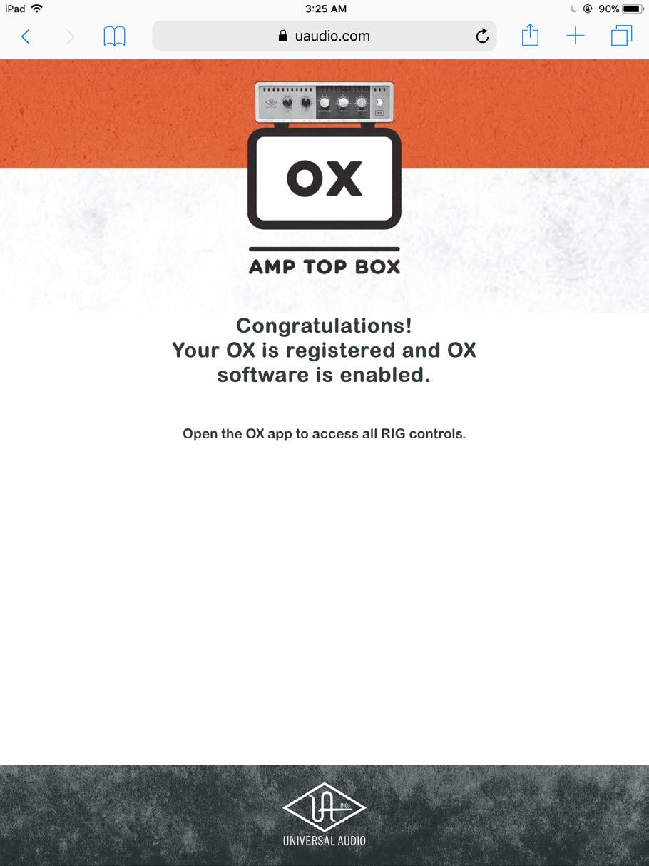 4. Pair the OX app device to the same external Wi-Fi network as OX.