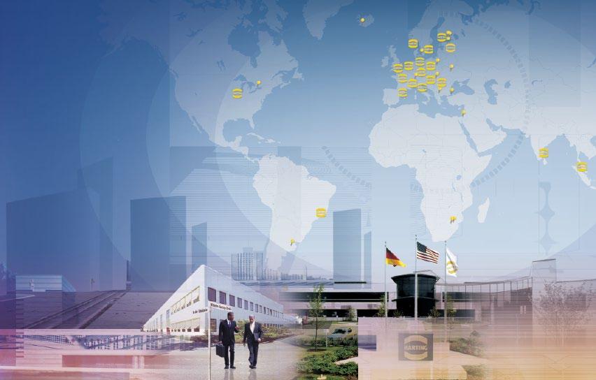 HARTING worldwide Introduction Transforming customer wishes into concrete solutions The HARTING Technology Group is skilled in the fields of electrical, electronic and optical connection,