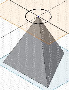 convenient size centered at the vertex point (Figure 4A-4N); click the Return button to exit