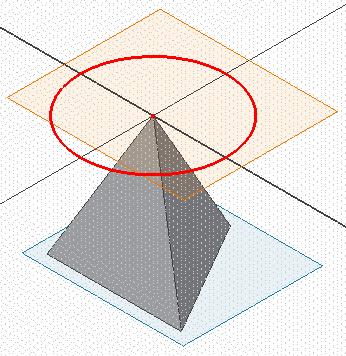Inventor (5) Module 4A: 4A- 12 Section 2: Create a Derived Part File for a Frustum of a Pyramid with a Triangular or Other Polygonal Base A frustum of any pyramid is one which vertex is chop off by a